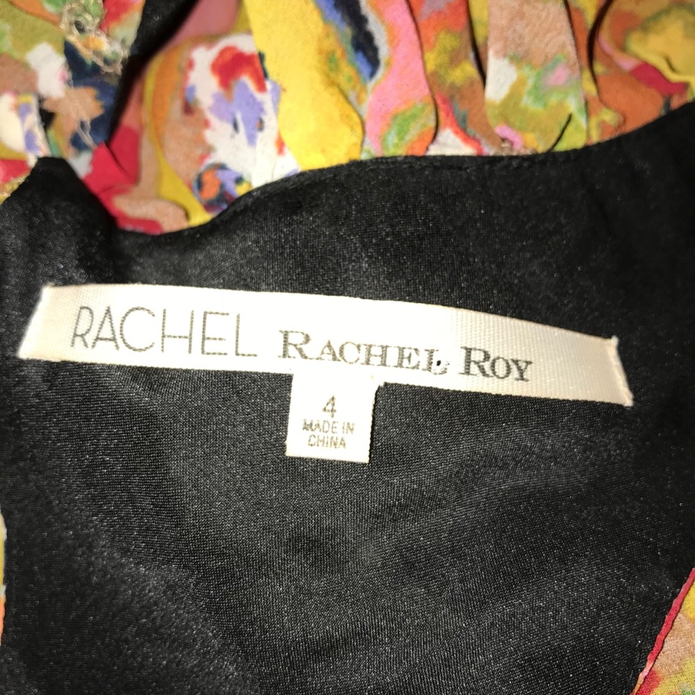 FLORAL RUFFLE DRESS - Picture 4 of 4